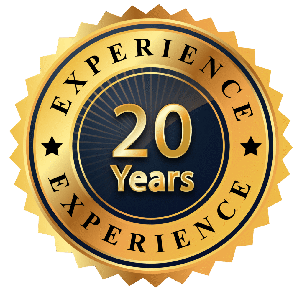 20 years experience